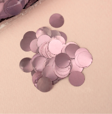 Изображение Шар гелиевый с конфетти "макаронс-розовые" 12"